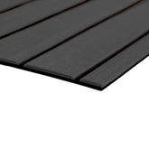 SeaDek 32279-80067 40" x 80" 6mm Teak Full Sheet - Brushed Texture - Dark Grey/Black (1016mm x 2032mm x 6mm)